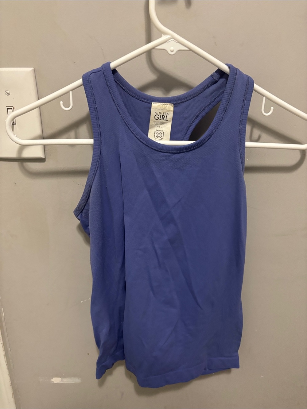Athleta Purple-Blue Racerback Performance Tank